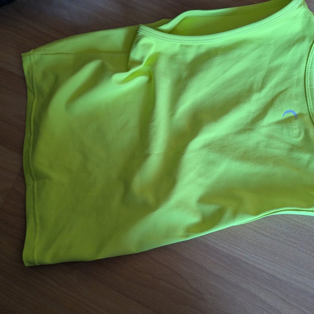 Neon Yellow Tank Top
